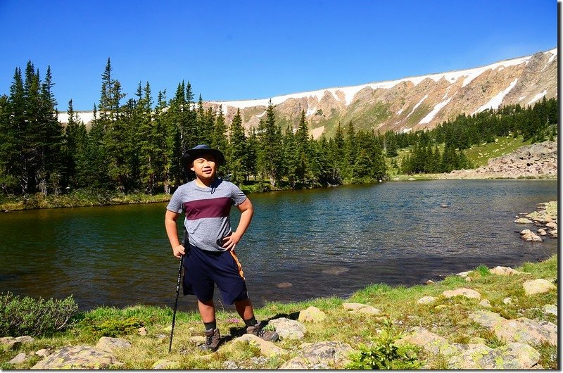 The unnamed lake #1 at the upper reaches of Current Creek (4)