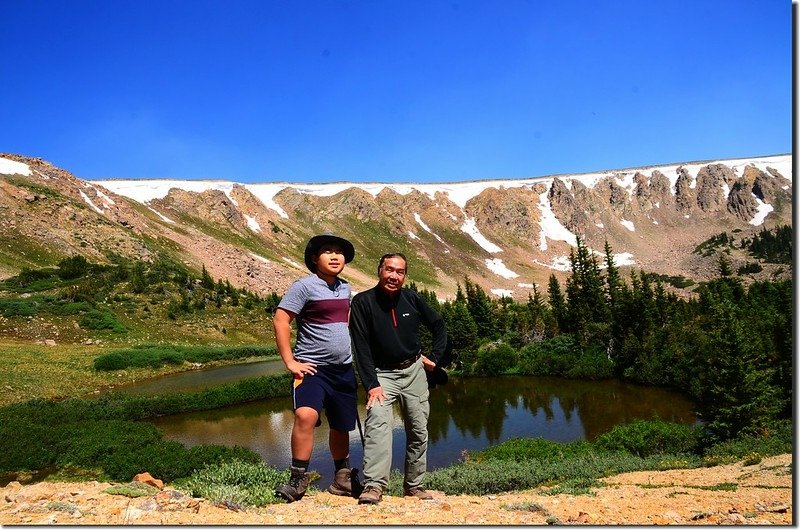 The unnamed lake that is the source of Current Creek (3)