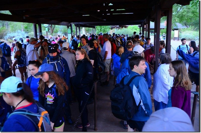 Visitor Center Shuttle stop 1