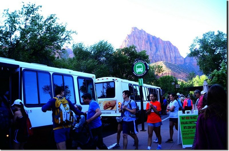 Visitor Center Shuttle stop 2