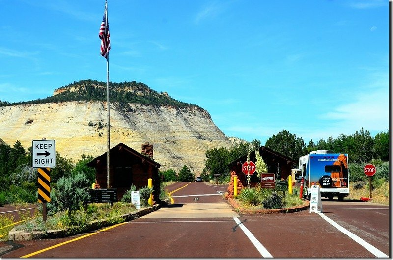 Zion National Park east entrance 2