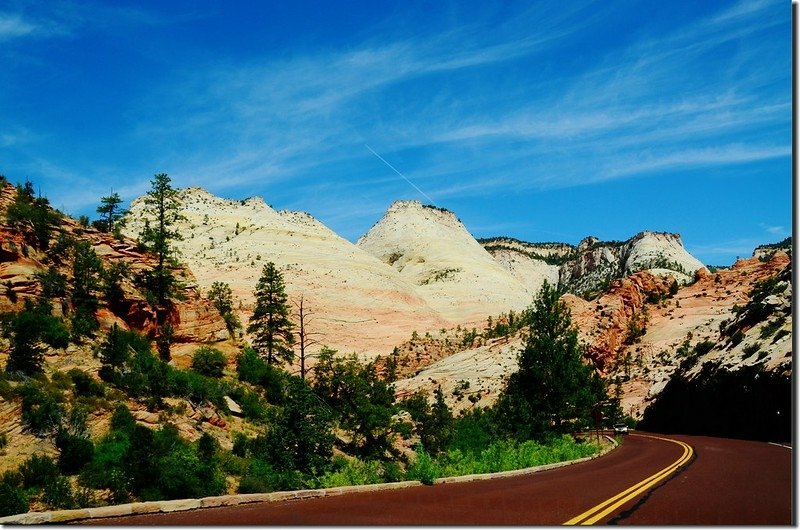 Scenic along Zion-Mt. Carmel Highway (3)