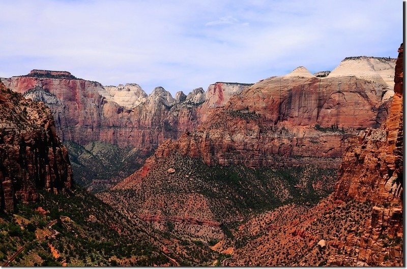 View to west from Canyon Overlook, Zion (1)