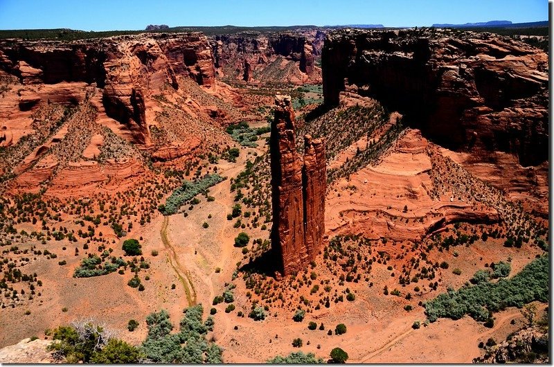 Spider Rock from Spider Rock Overlook 1