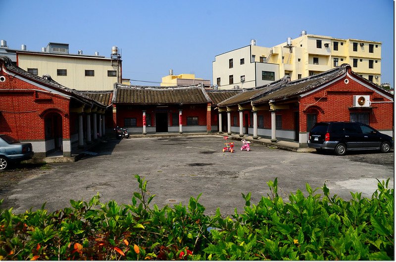 社頭土地調查局圖根點旁三合院