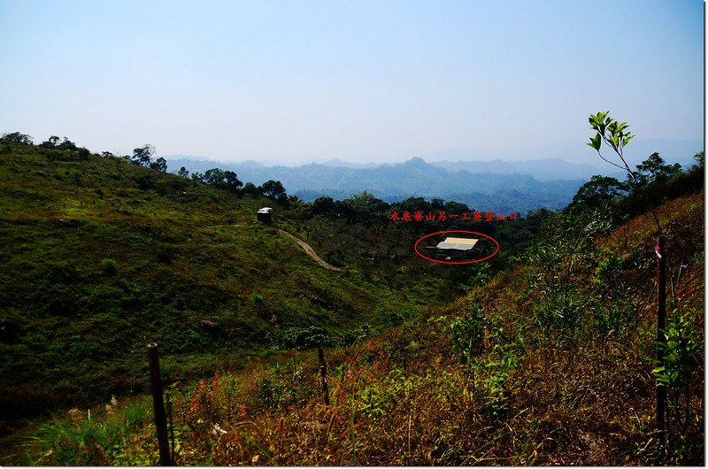 水底寮山俯瞰另一工寮登山口