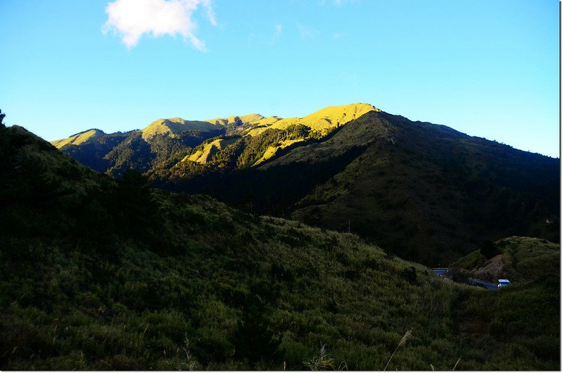 小風口北望北合歡山