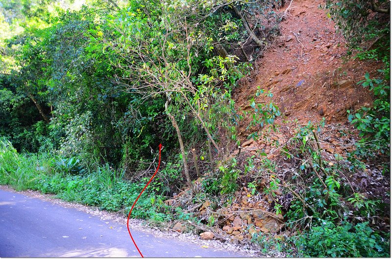 東賽嘉山登山口