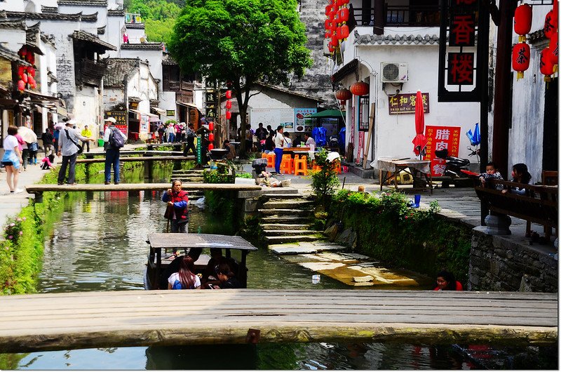 李坑的小橋流水，木橋、石橋、拱橋 2