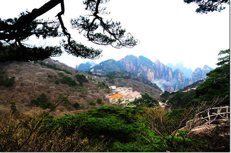 黃山北海賓館（From始信峰）