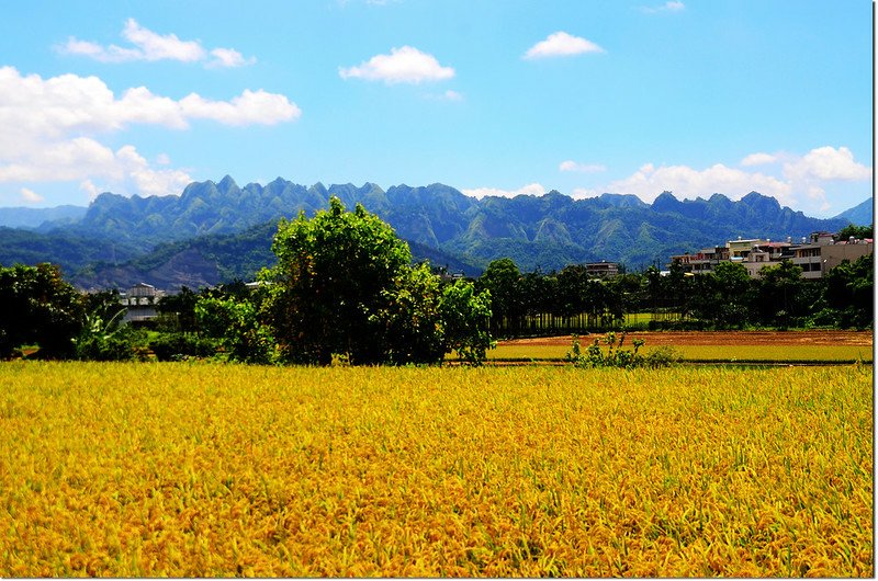 北勢湳附近東眺九九峰