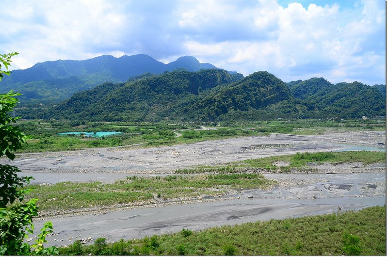 婢頭山俯瞰濁水溪及遠眺群山 2