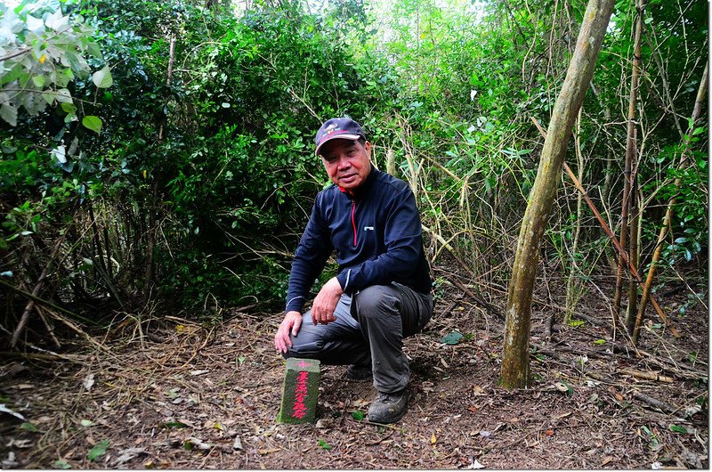 花蓮富里石牌山台灣省政府圖根補點 1