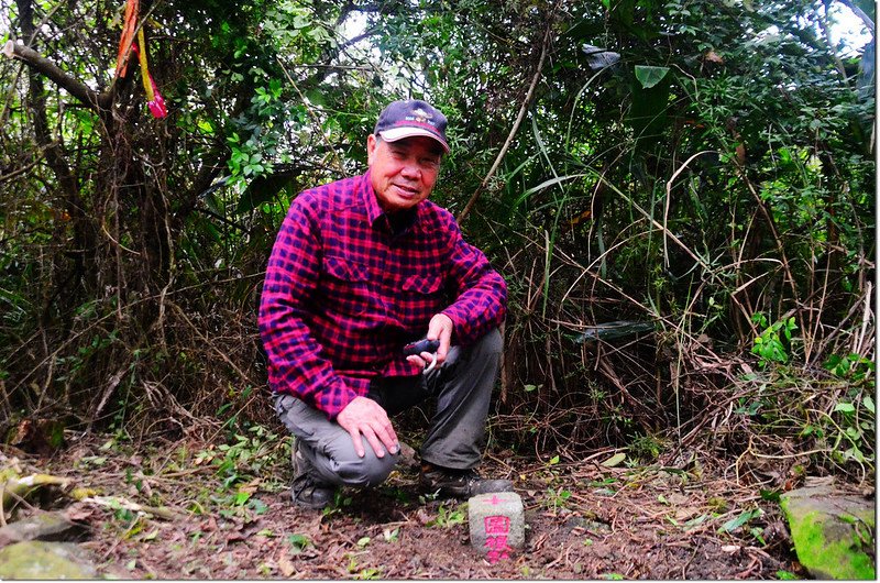 花蓮富里學校園山土地調查局圖根點 1