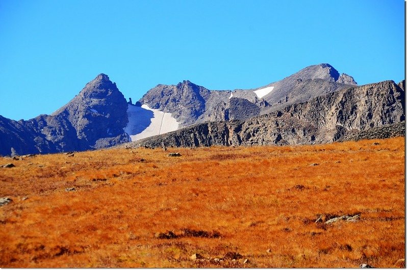 View of Navajo Peak from the Beaver Creek trail 1