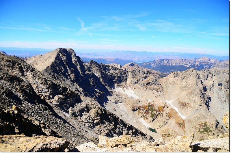 Looking to the Northwest from near the summit of Mount Audubon