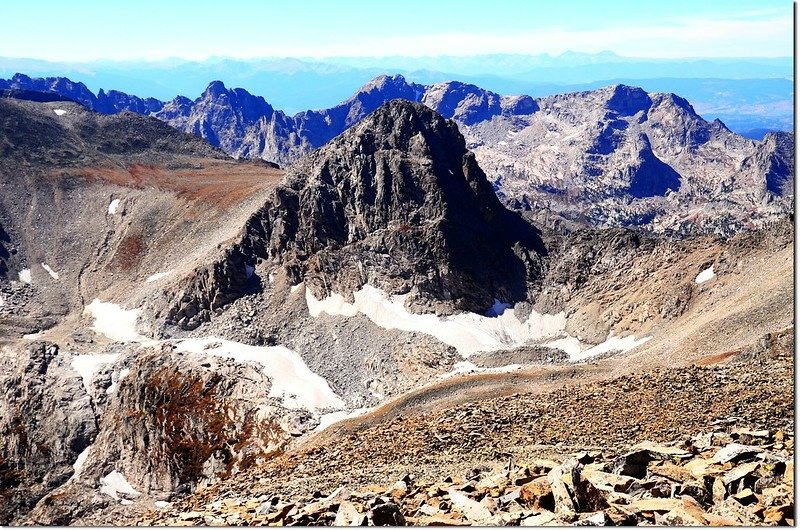 Mount Toll from Mount Audubon