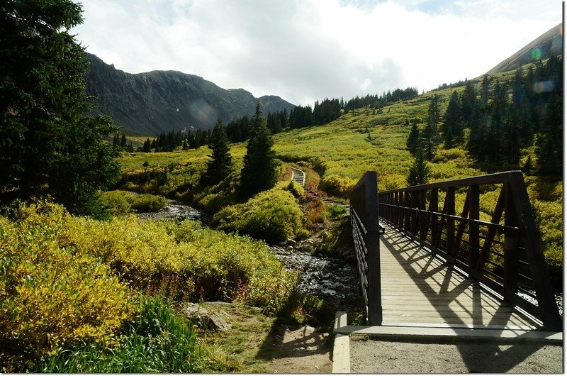 The Grays Peak trail is 2