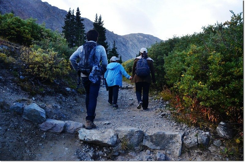 The Grays Peak trail is 1