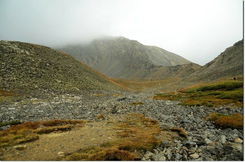 Torreys Peak from Stevens Gulch Creek