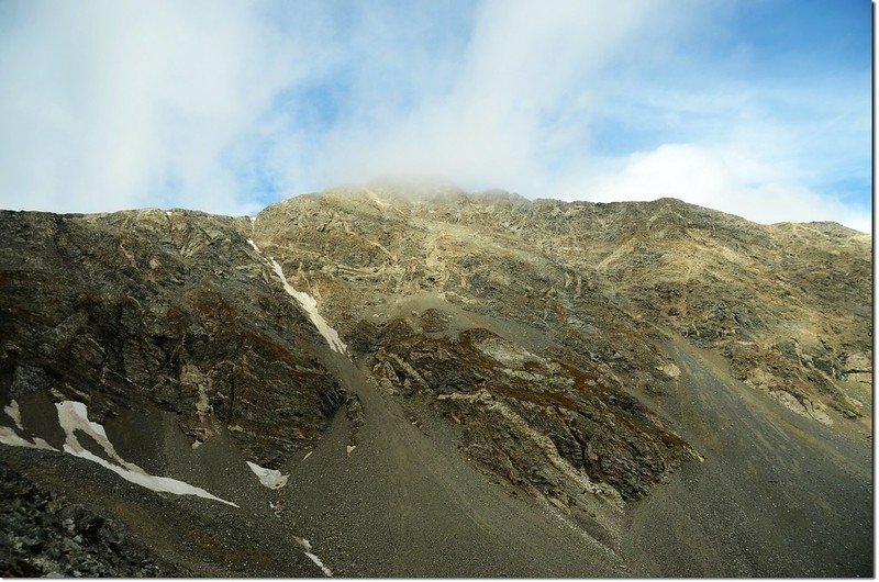 Torreys Peak from Grays Peak trail