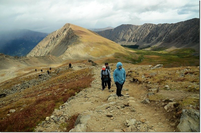 Kelso Mountain from Grays Peak&apos;s slope