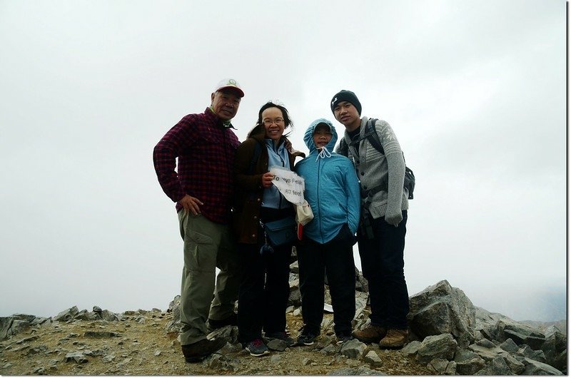 The summit of Torreys Peak 3