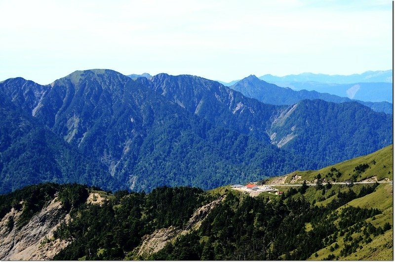 合歡山步道南眺 3