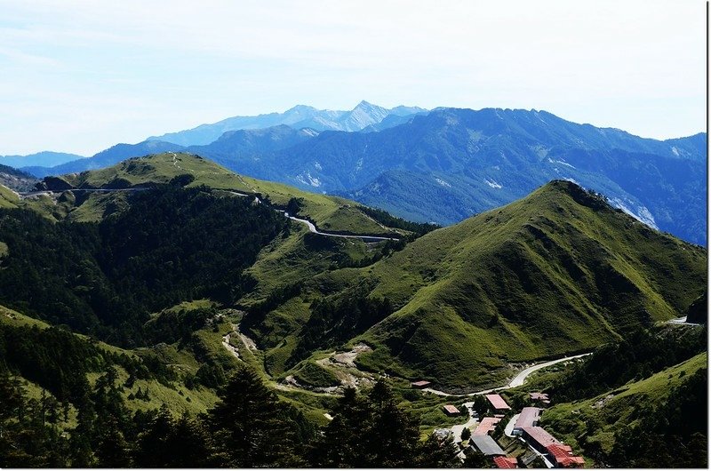 合歡山步道東北眺 2