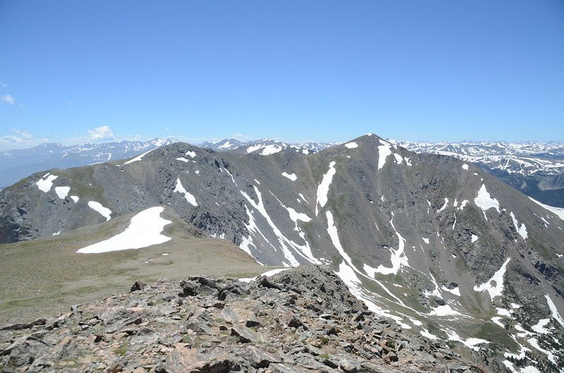 Parry Peak、Mt. Bancroft from James&apos; summit