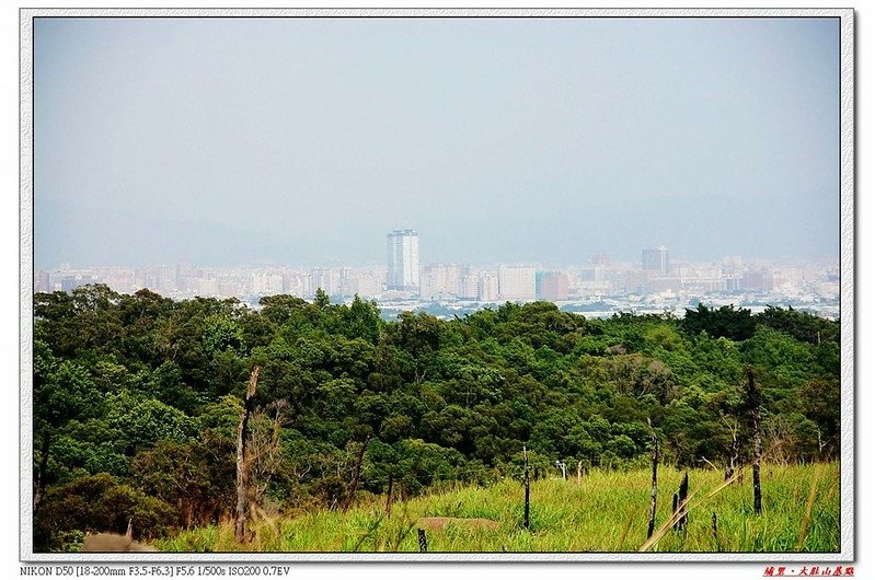 學田山俯瞰台中市 1