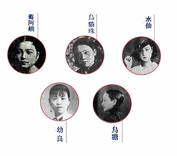 1932年「台北選美」一場選美比賽，名為：「台北美人選舉」，