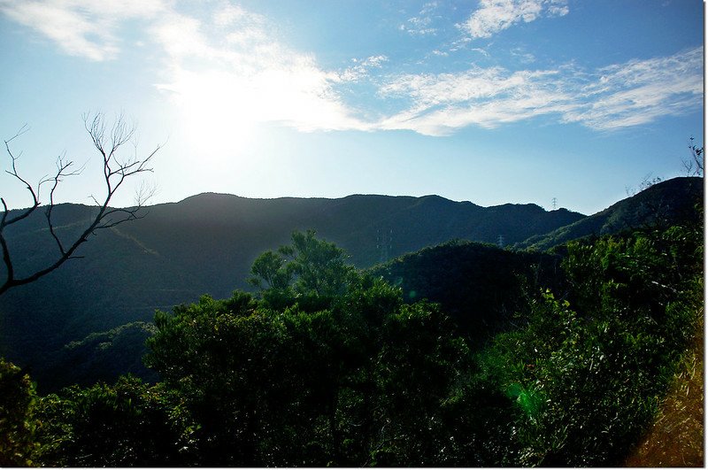 牡丹路山保線路眺望牡丹路山稜