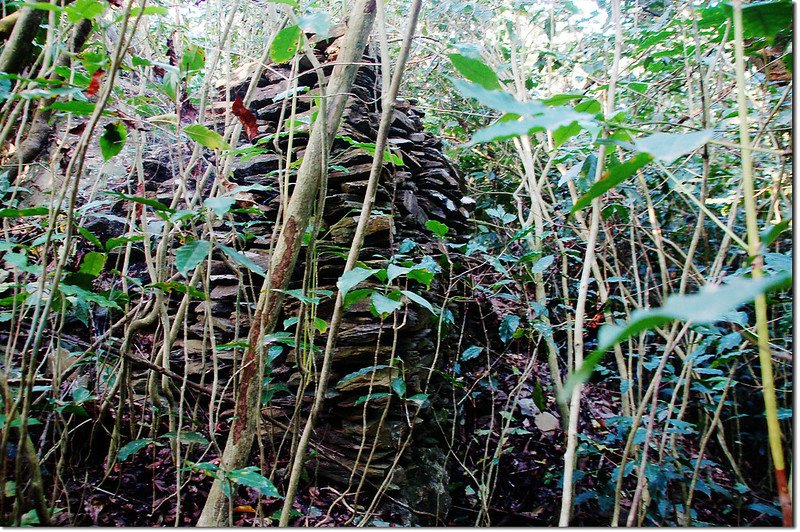 西大社山石板屋遺址