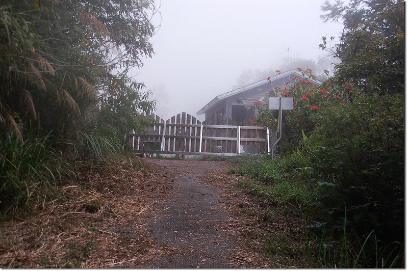 出雲山林道柵門 1