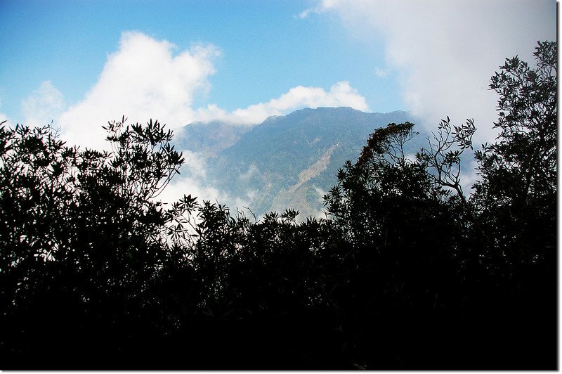 稜線東望北大武山