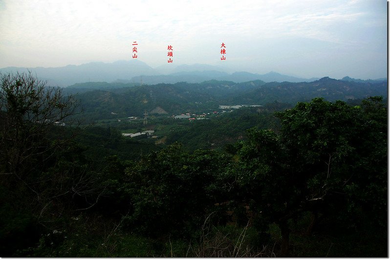 觀音山山頂西北眺