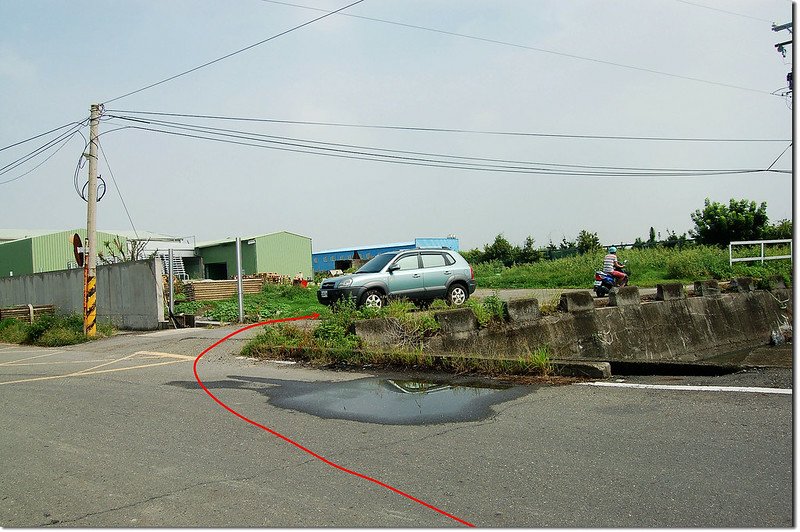 塗厝厝小水準點行車路線