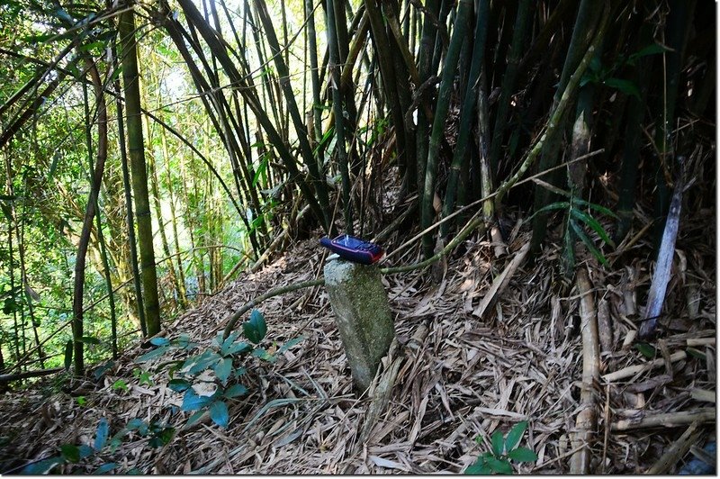 他里溫山無名水泥柱