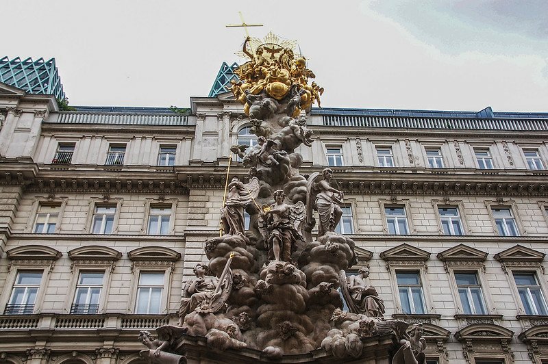 黑死病紀念柱(Plague column, Vienna) 7