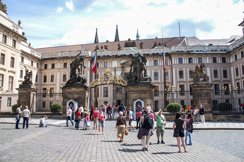 Prague Castle Entrance 3