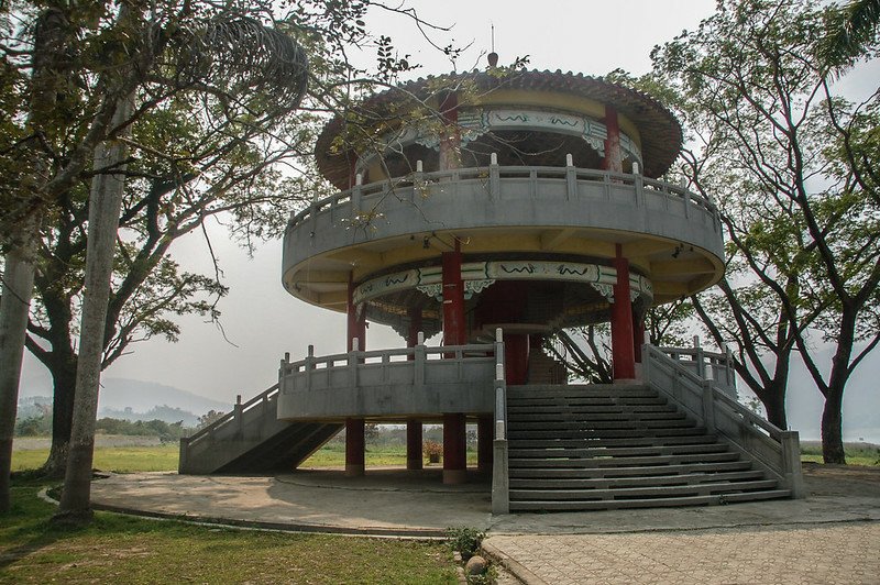 大埔湖濱公園涼亭