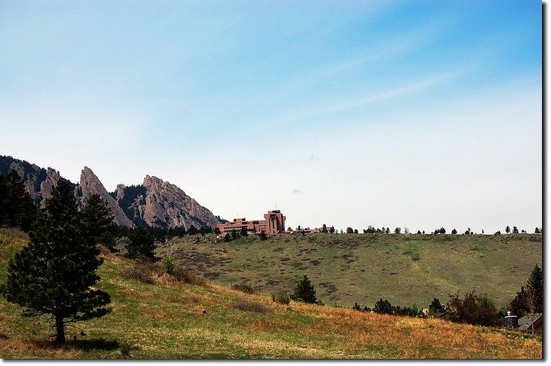 Overlook NCAR from Ferm canyon trail