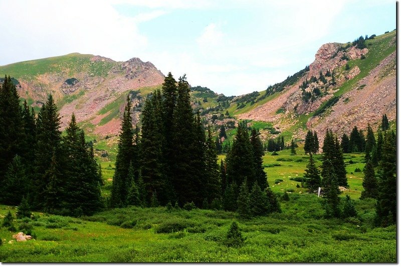 Eccles Pass from the 3rd meadow 2