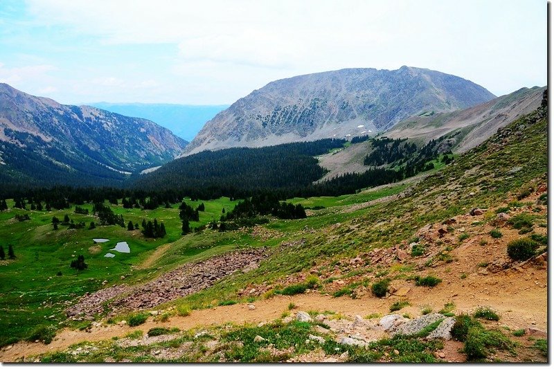 Buffalo Mountain from Eccles Pass