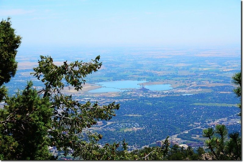 Looking East from Green Mountain summit 1