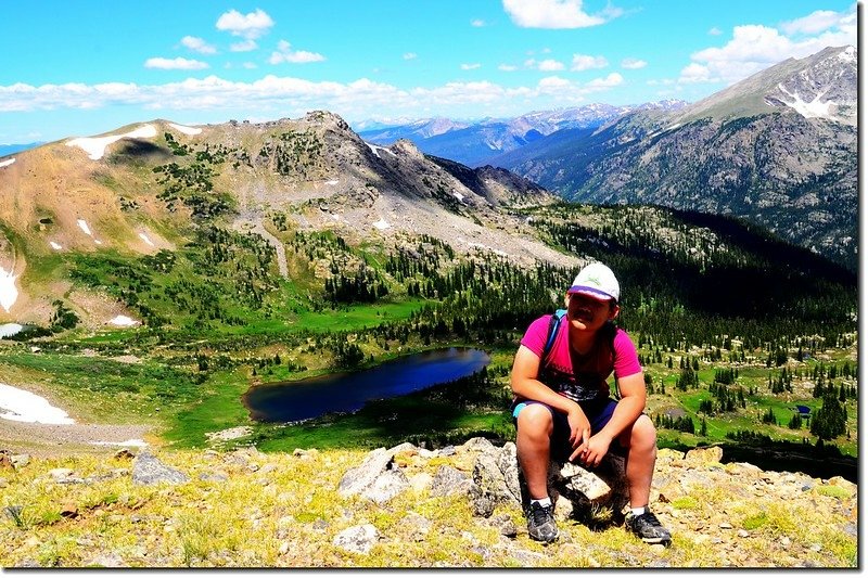 Taken from Arapahoe Pass above Caribou Lake 1