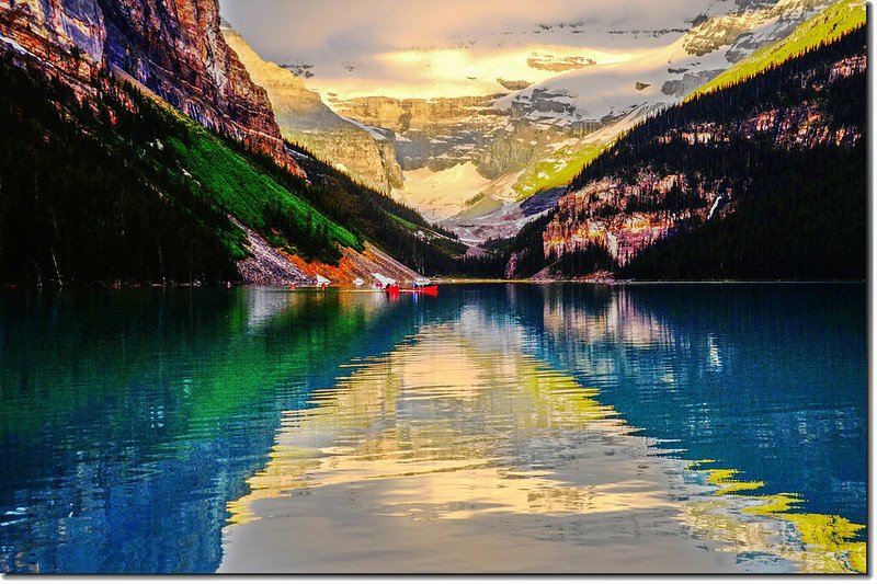 Lake Louise sunrise (9)