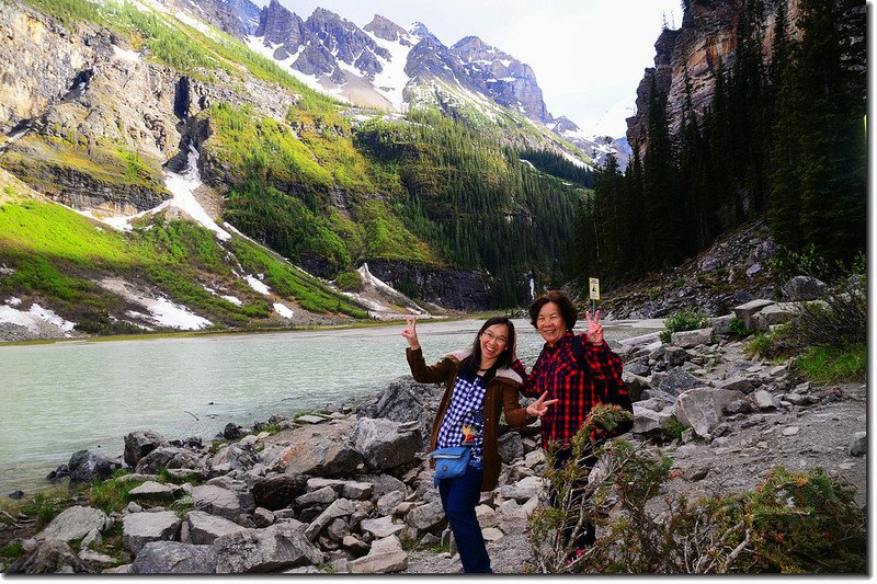 End of the Lake Louise Shoreline Trail