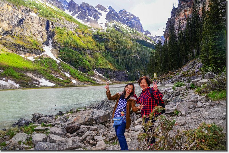 End of the Lake Louise Shoreline Trail